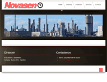 Tablet Screenshot of novasen.com.ar